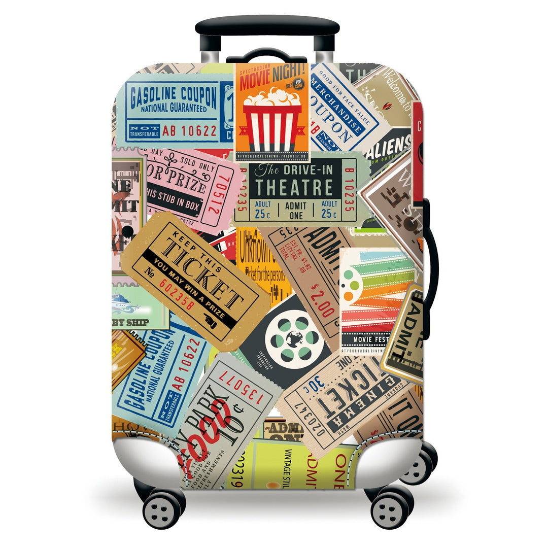 Hard Shell Luggage with Earth Design Stornfield