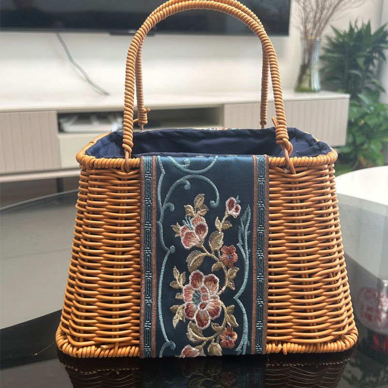Women Handcrafted Basket Bag Stornfield