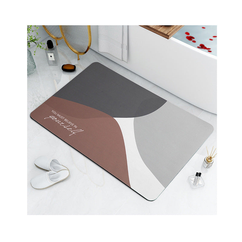 Inspirational Quote Bath Mat