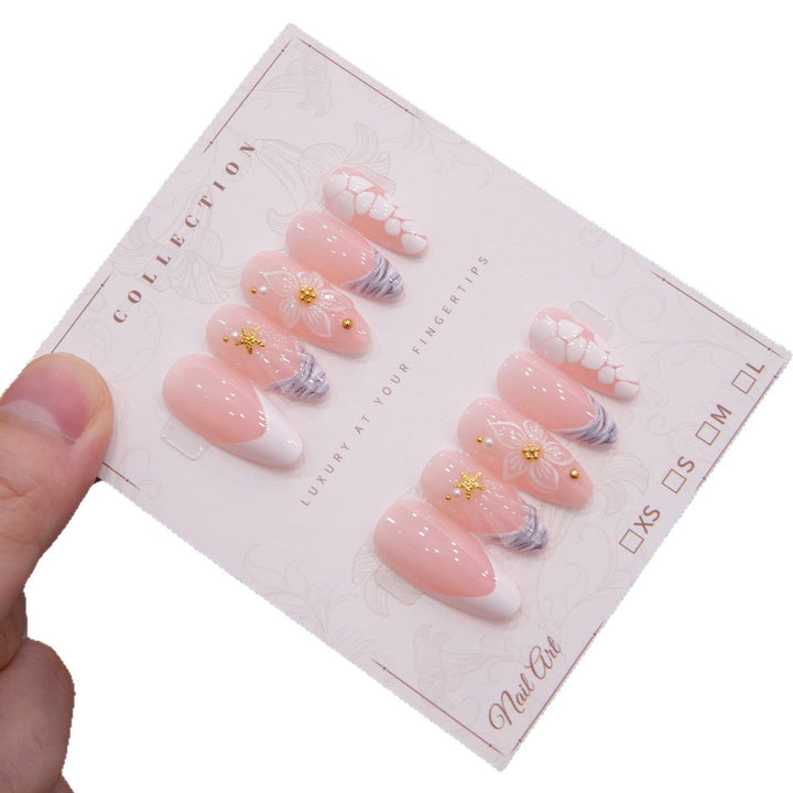 Artistic Press-On Nail Set