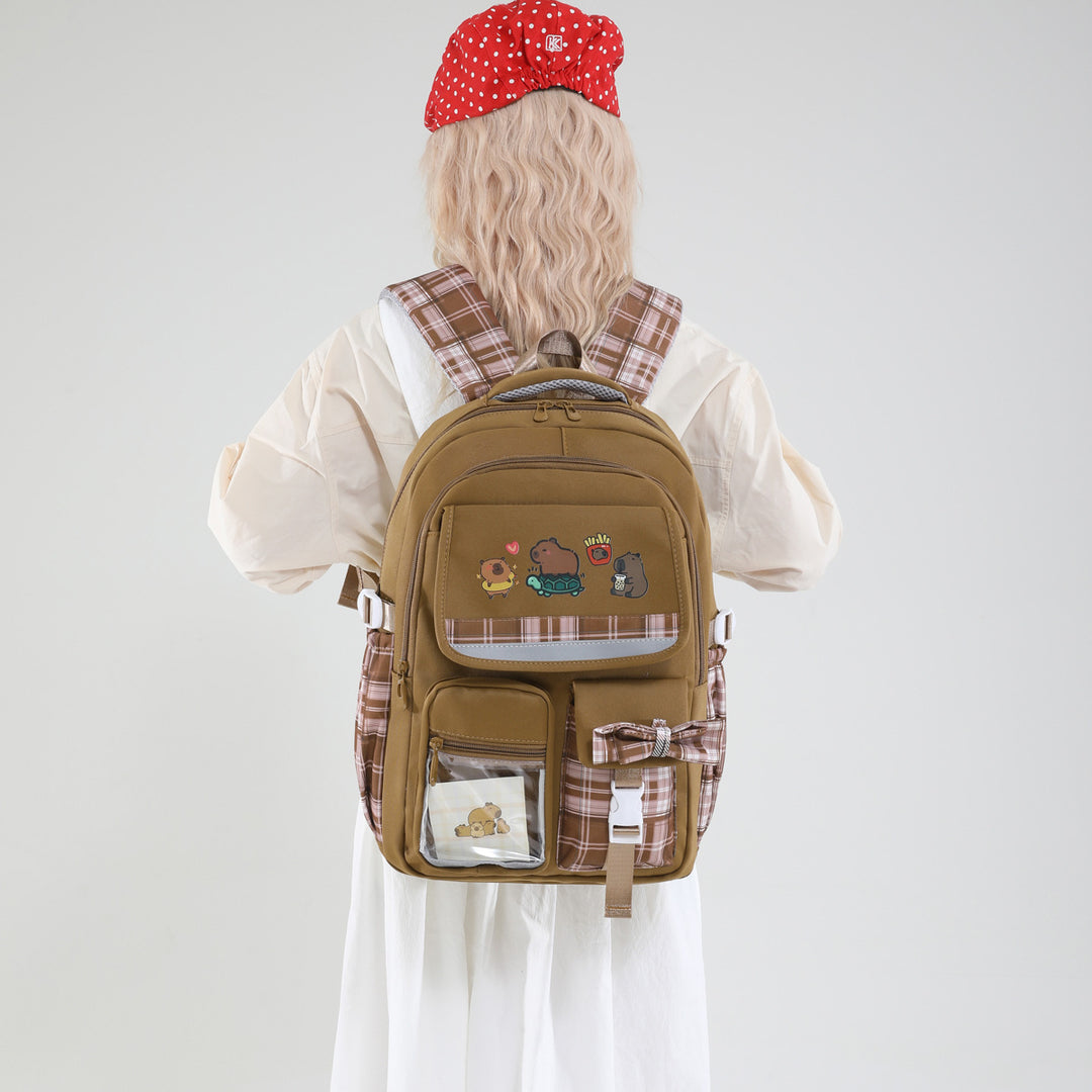 Backpack with Playful Animal Design Stornfield