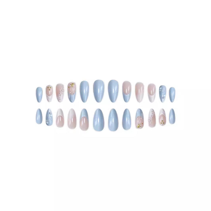 Artistic Marine-Inspired Nail Art Stornfield