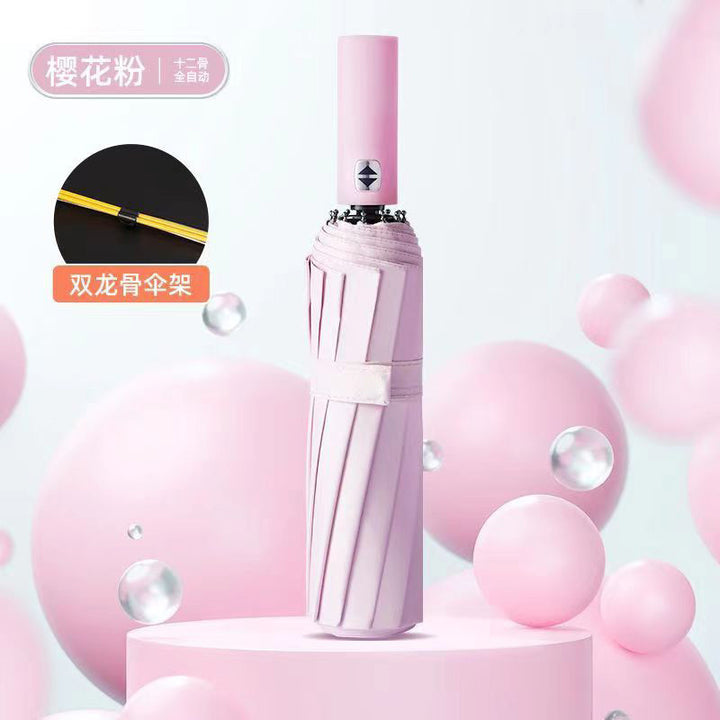 Ladies automatic and wind-resistant folding umbrella Stornfield