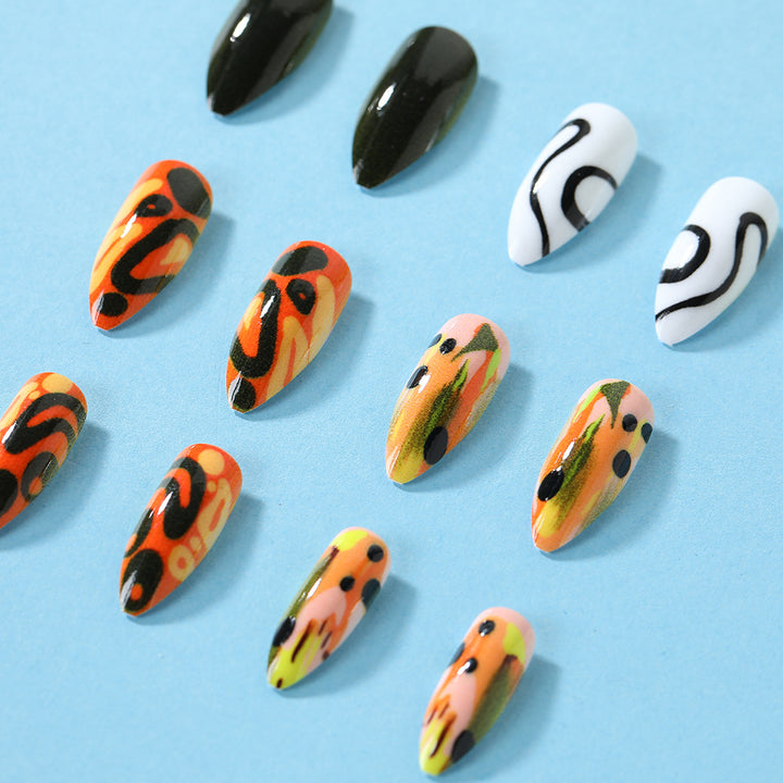 Kreative Nail Art Artificial Nails Set Stornfield