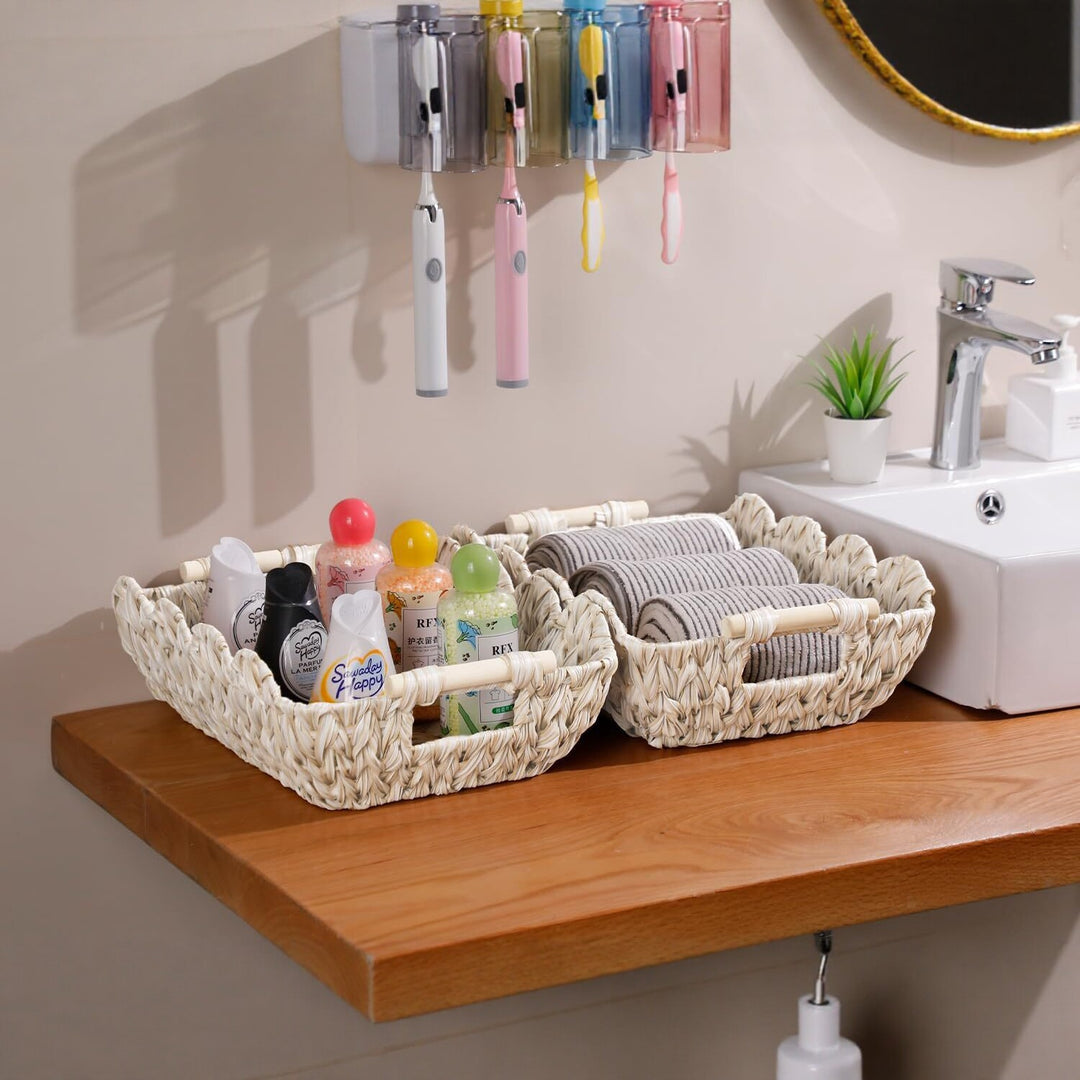 Decorative Woven Storage Caddy Stornfield
