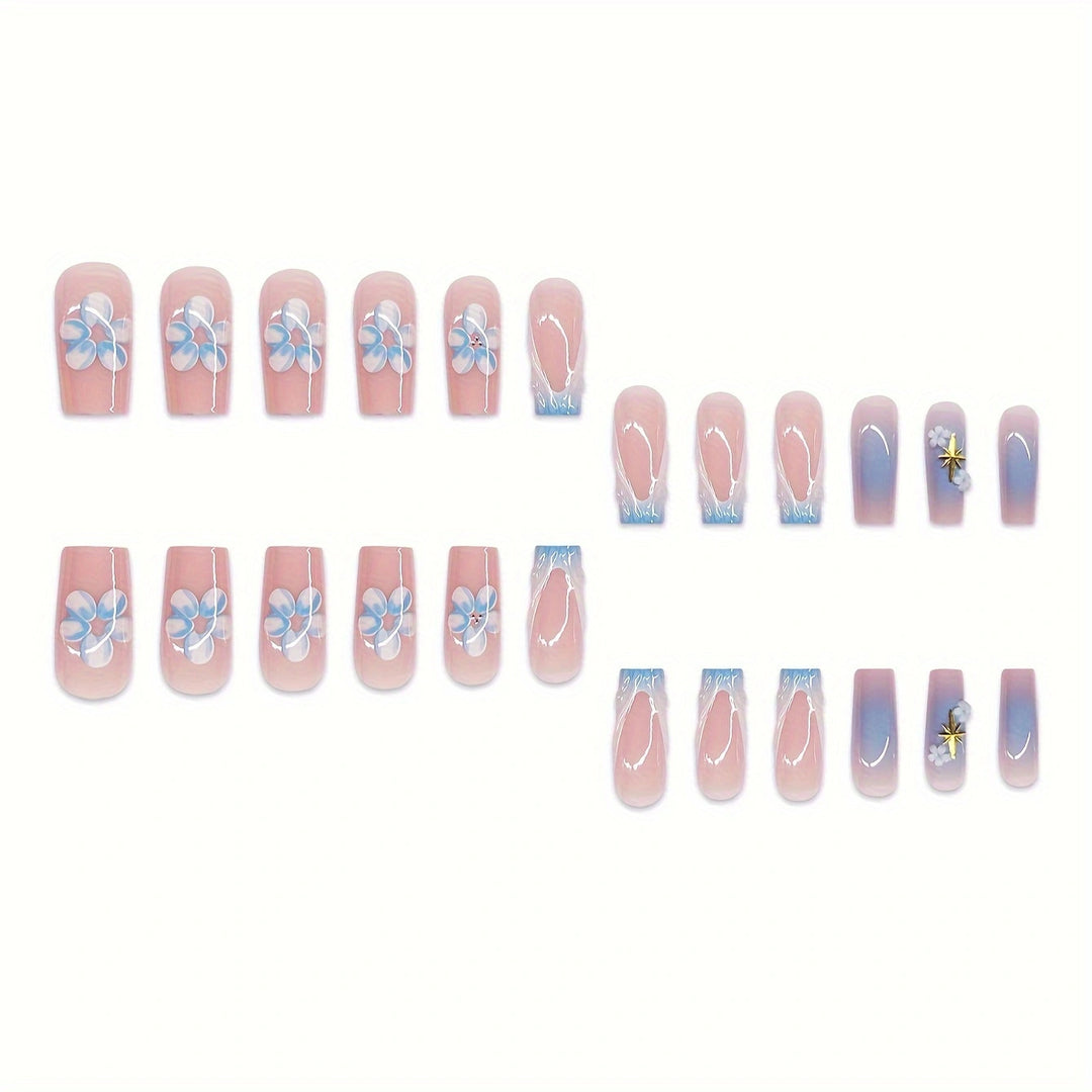 Halloween-Inspired Gothic Press-On Nail Set Stornfield
