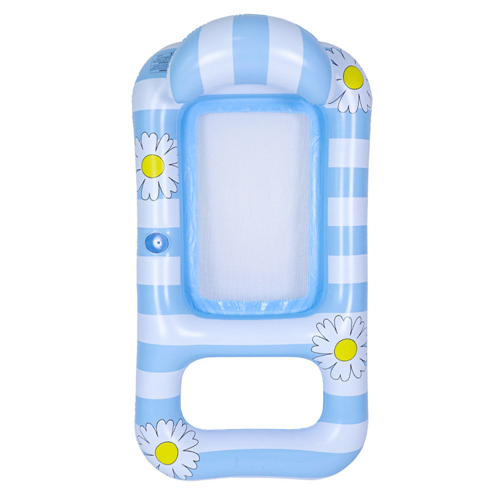 Women's Inflatable Lounge with Flower Pattern Stornfield