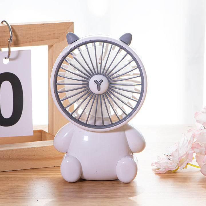 Cute Animal-Themed Mini Desk Fan Stornfield