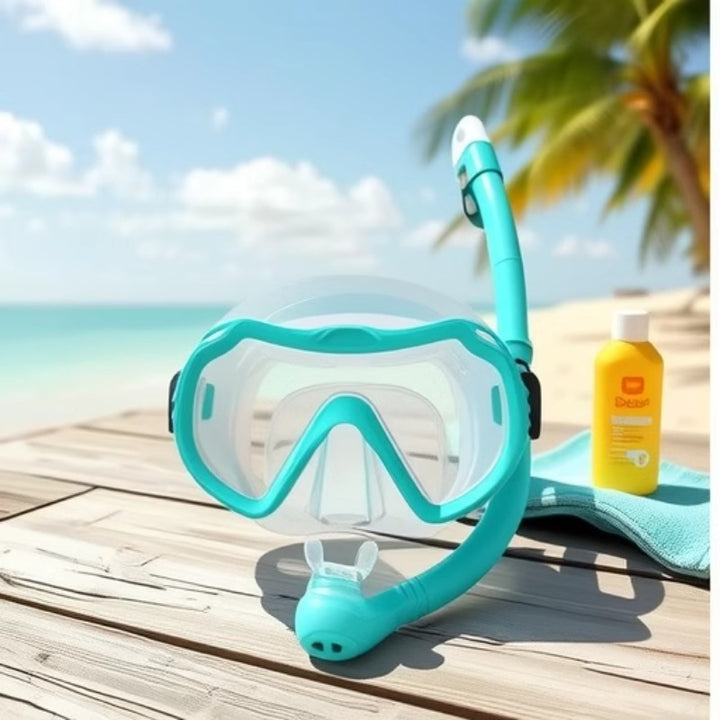 Diving mask with Fit technology and ergonomic snorkel Stornfield