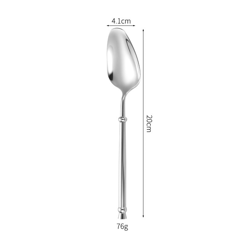 Elegant soup fork with ergonomic handle Stornfield