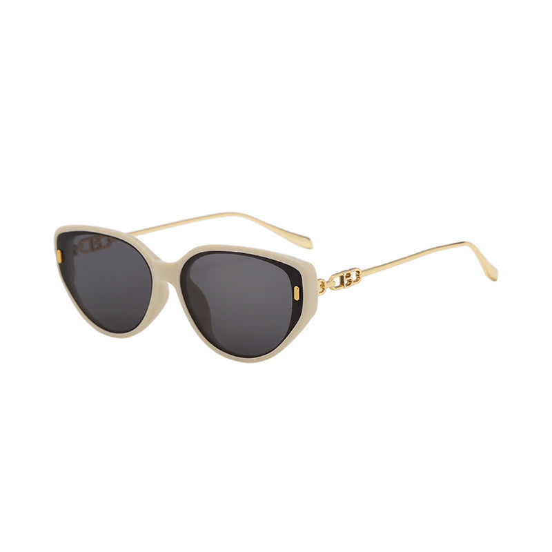 Women's designer sunglasses with delicate metal frame and extraordinary cat-eye design Stornfield