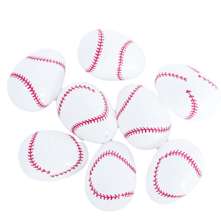 Decorative Baseball-Themed Easter Eggs Stornfield