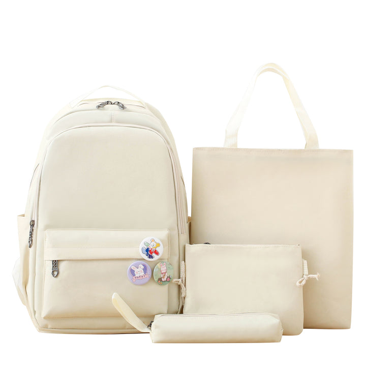 Stylish 4-Piece Backpack and Tote Bag Set Stornfield