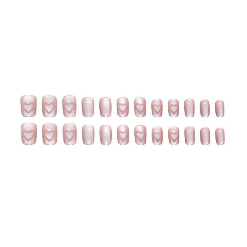 Heart-Embellished Gradient Nail Art Kit Stornfield
