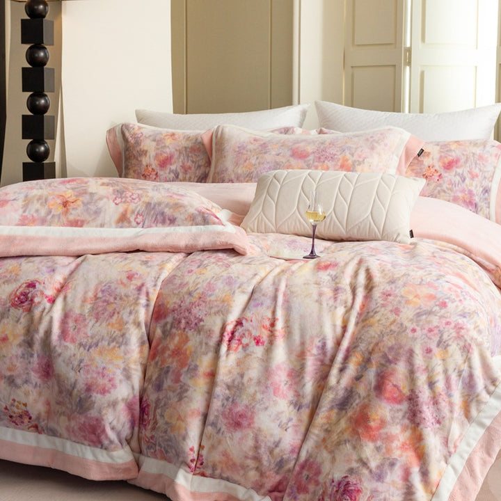 Fluffy Reversible Bedding Set
