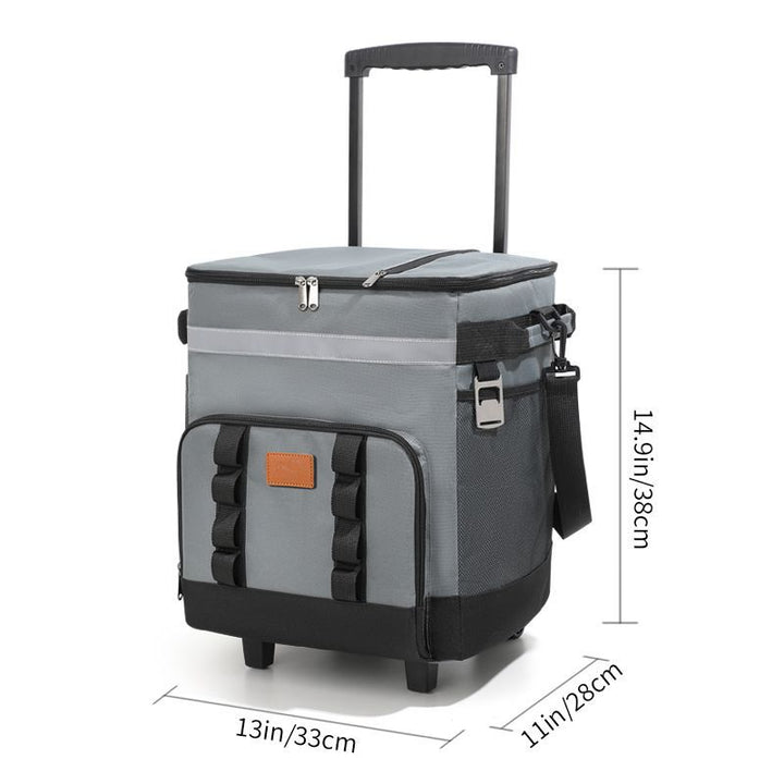 Women's travel cooler bag with telescopic handle Stornfield