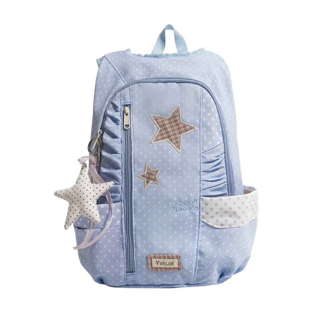 Star-Appliquéd Lightweight Backpack Stornfield