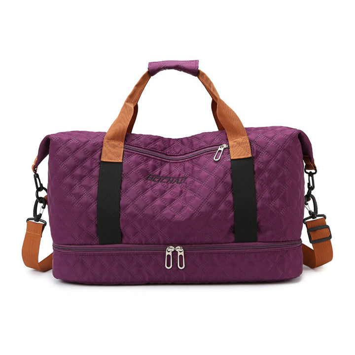 Stylish Quilted Travel Duffle