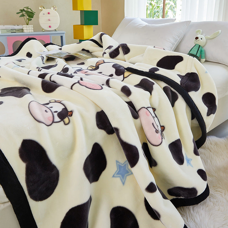 Decorative Fleece Throw Blanket Stornfield