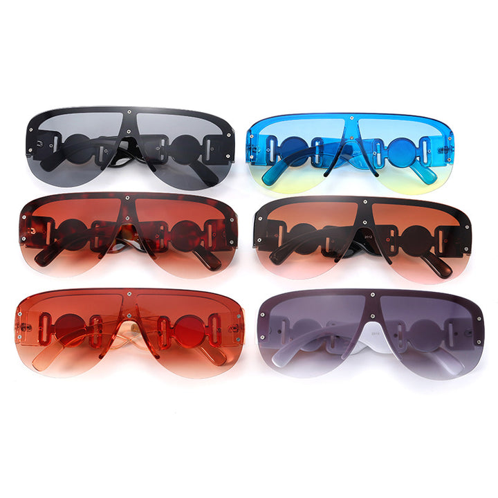 Women's large sunglasses with luxurious rim design Stornfield