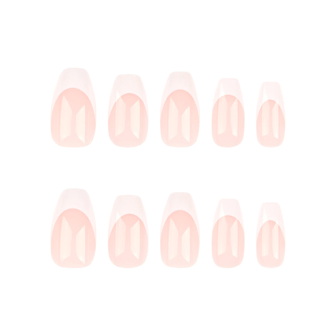 Elegant Nail Art with French Tip Design Stornfield