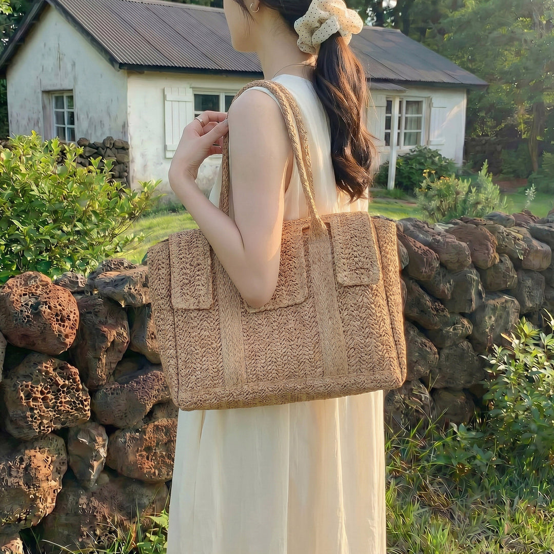 Large Handwoven Shopping Bag Stornfield