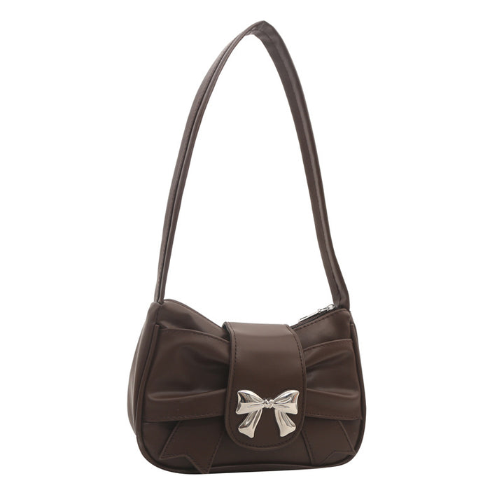 Elegant Bow Accent Shoulder Bag Stornfield