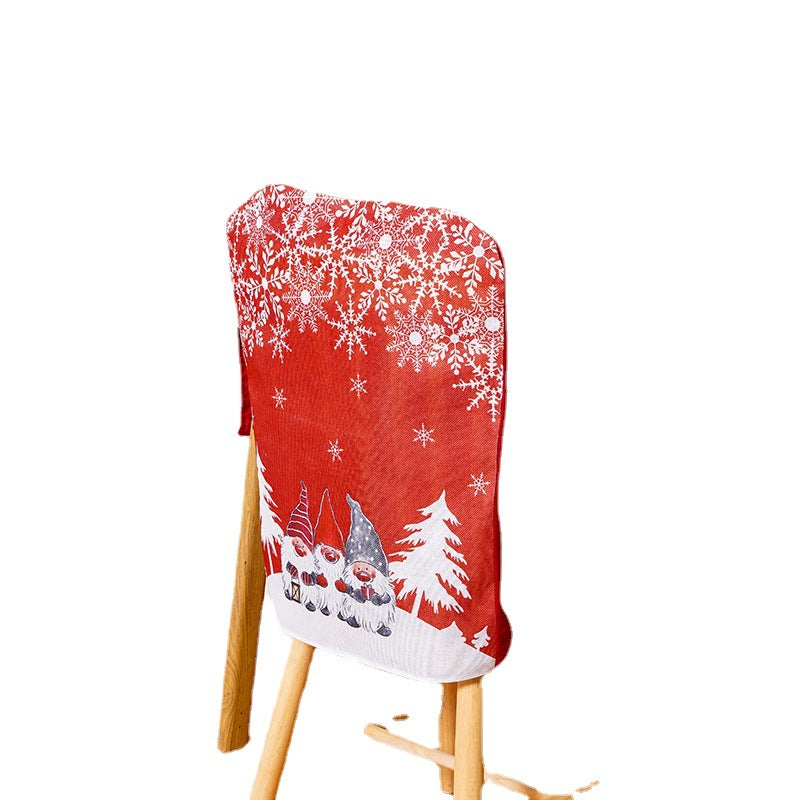 Festive chair covers with Christmas motifs Stornfield