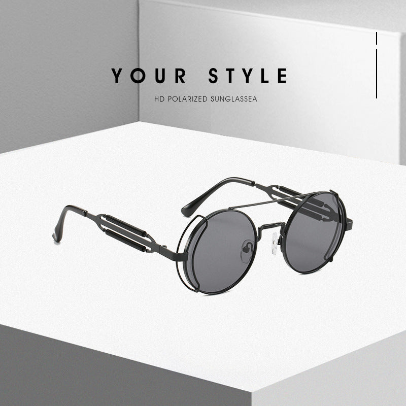 Women’s trendy vintage sunglasses with innovative wire design Stornfield