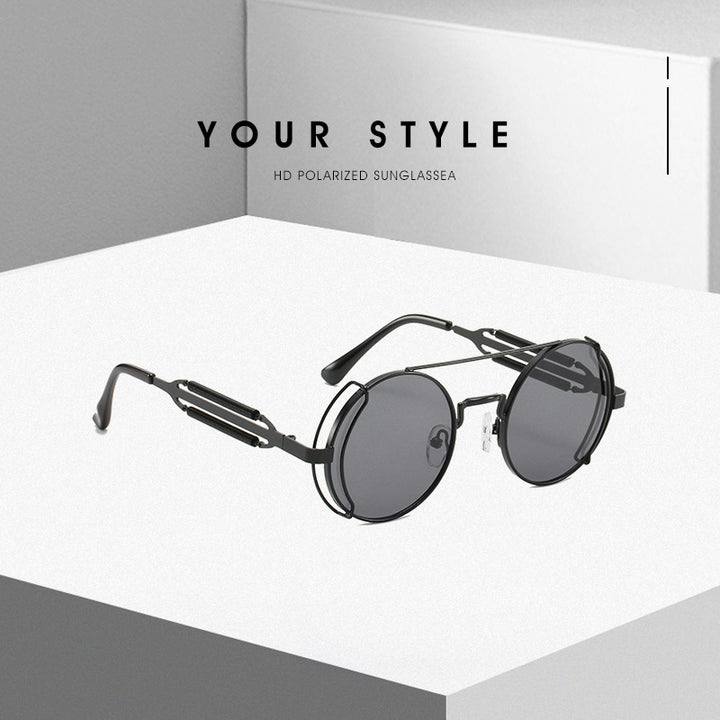Women’s trendy vintage sunglasses with innovative wire design Stornfield