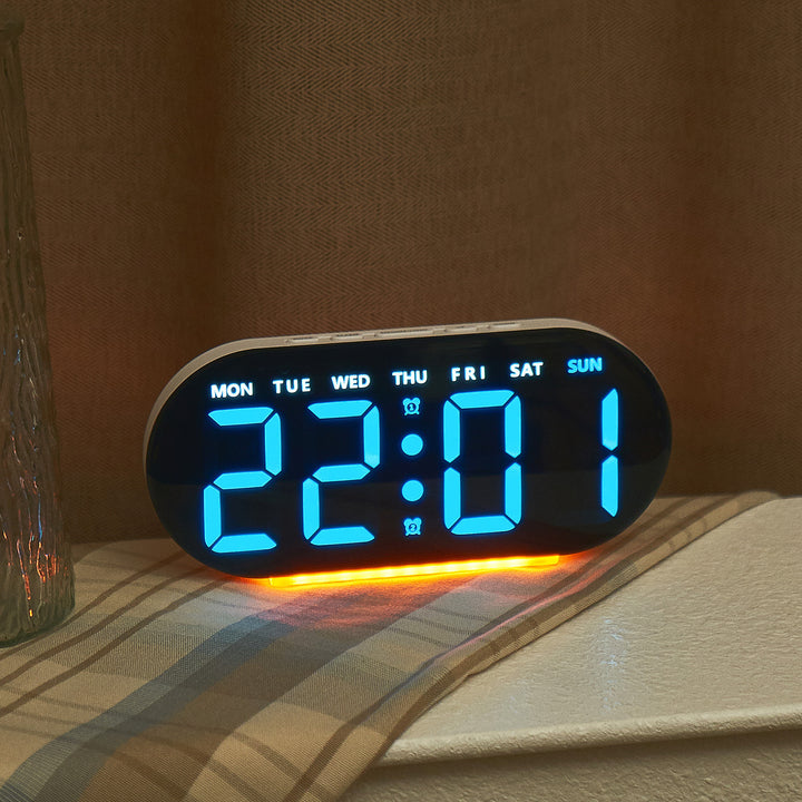 Digital alarm clock with adjustable LED display Stornfield