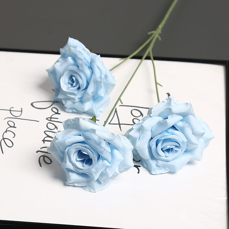 Decorative Faux Rose Stems for Home Decor
