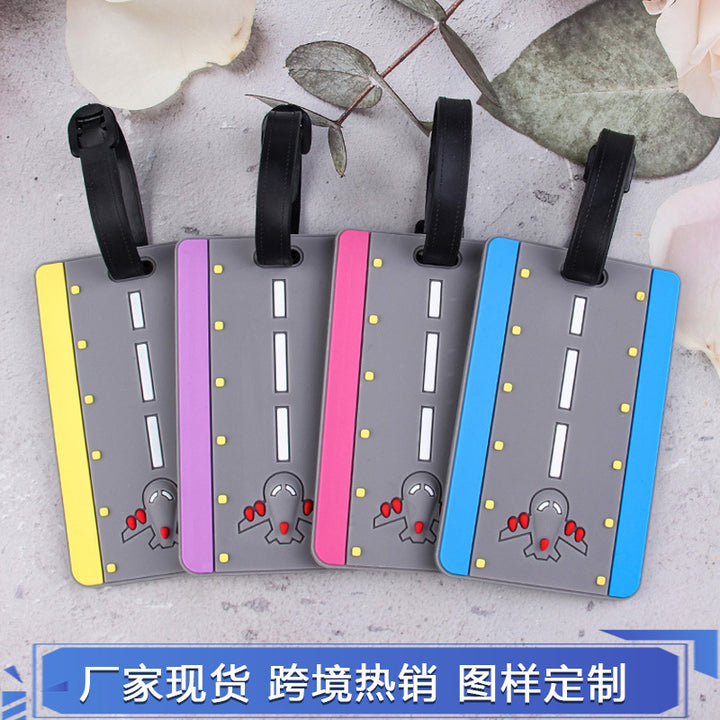 Airplane Runway Luggage Tag Stornfield