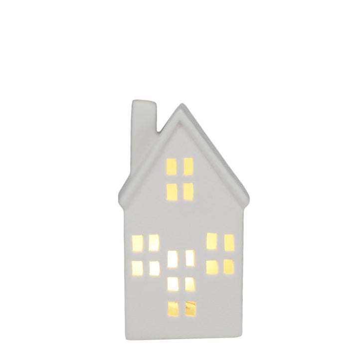 Decorative House-Shaped Ceramic Night Light Stornfeild