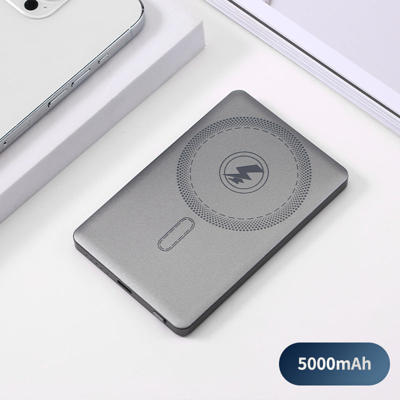 Portable power bank with inductive fast charging technology and 5000 mAh capacity Stornfield