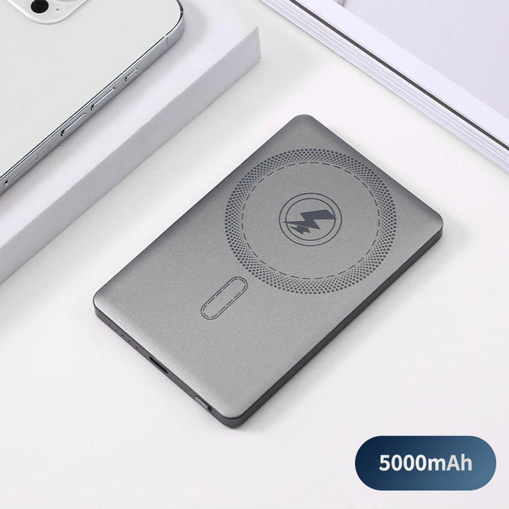Portable power bank with inductive fast charging technology and 5000 mAh capacity Stornfield