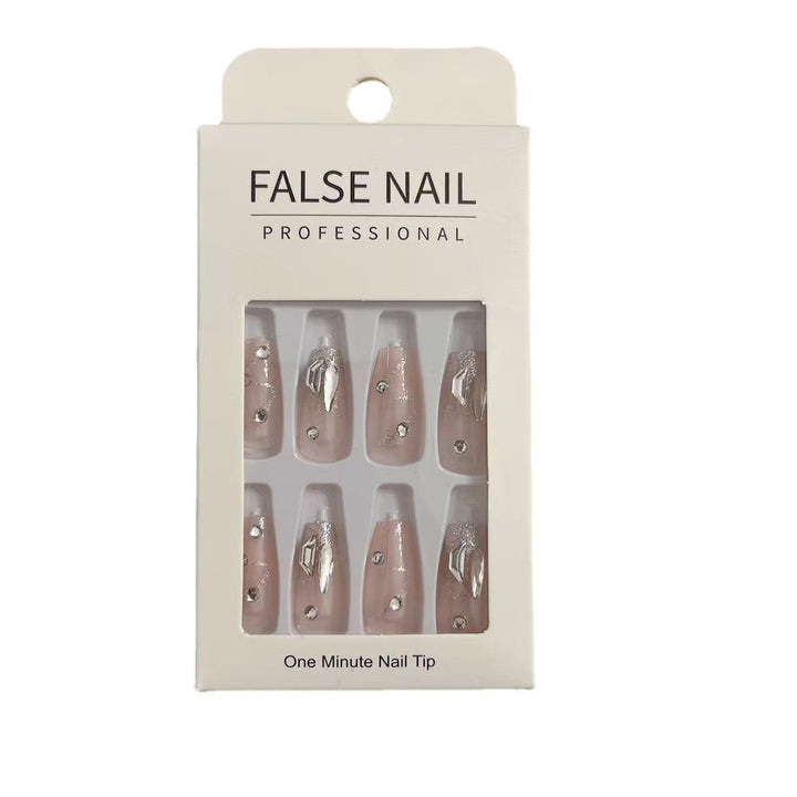 Glamorous artificial nails with glitter accents Stornfield