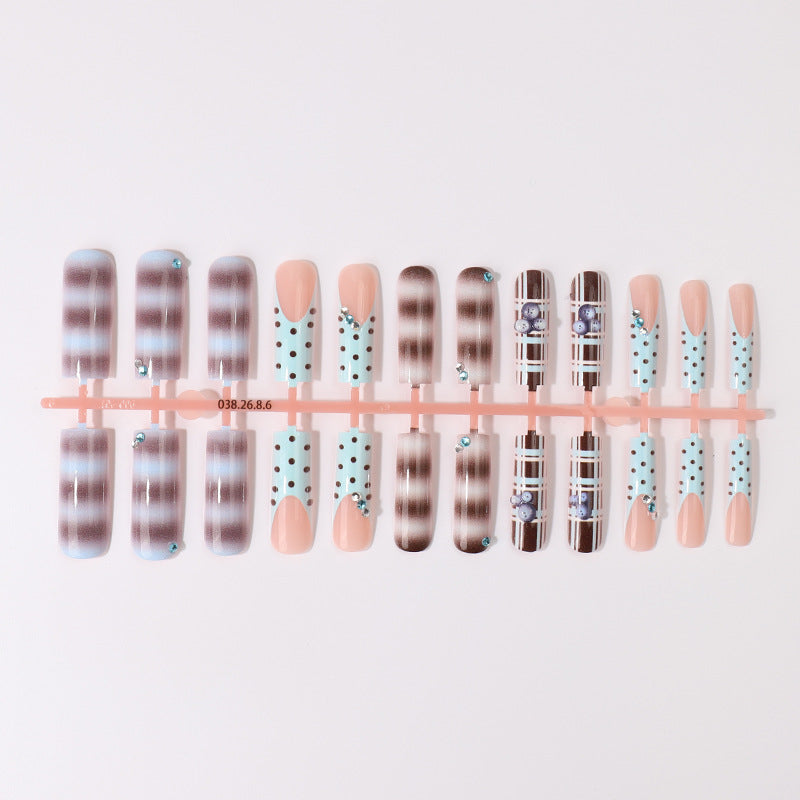 Decorative Press-On Nail Tips Set Stornfield