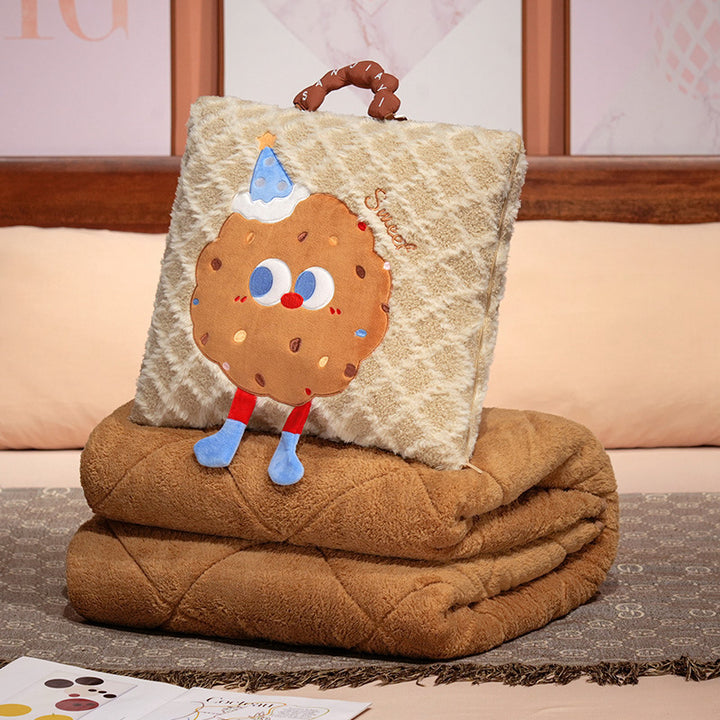 Plush pillow with cute cupcake design Stornfield