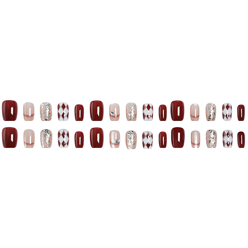 Artificial nail tips with glamorous details Stornfield