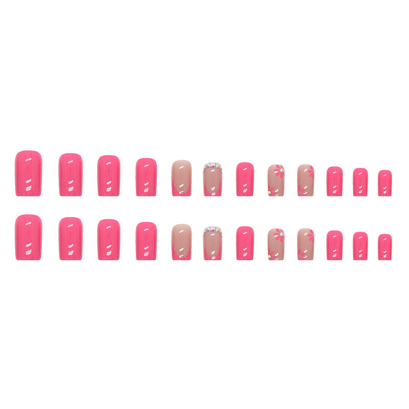 Artistic Floral Press-On Nail Designs Stornfield
