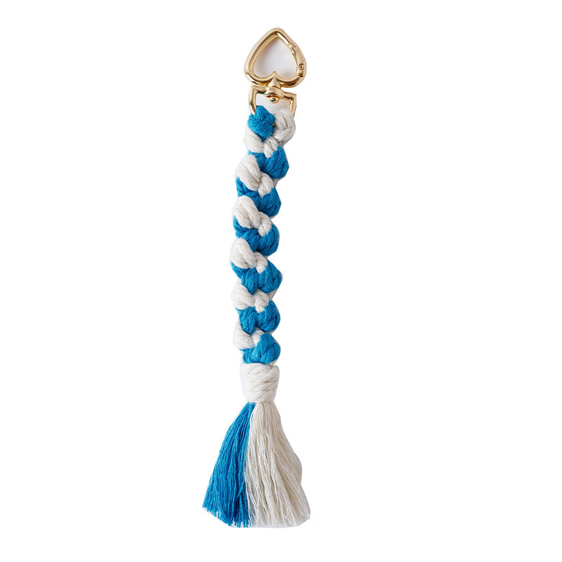Decorative Macramé Keychain Holder Stornfield