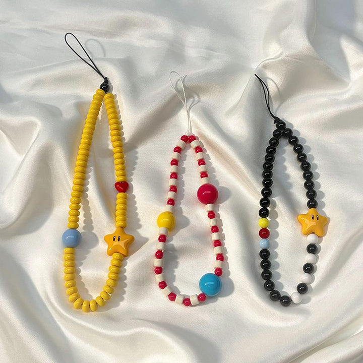 Fun-Themed Beaded Phone Charm Lanyard Stornfield
