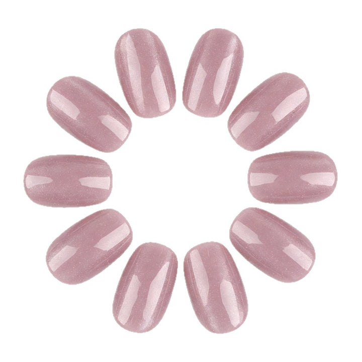 Decorative Heart Design Press-On Nails Stornfield
