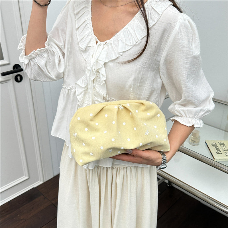 Playful Polka Dot Clutch