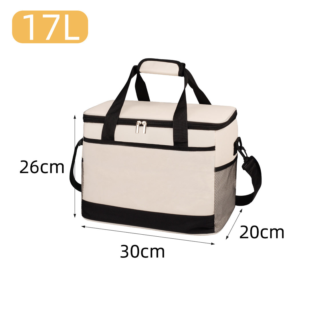 Unisex cooler bag with large storage space and insulating function Stornfield