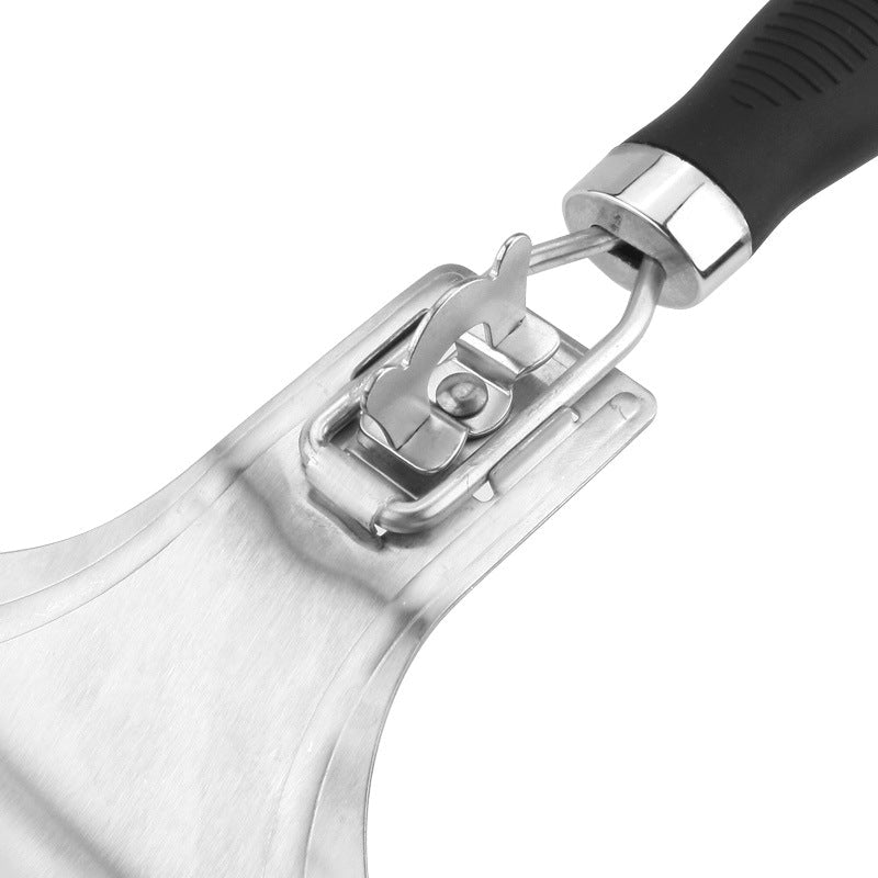 Foldable Nonstick Pizza Peel with Locking Silicone Grip Stornfield
