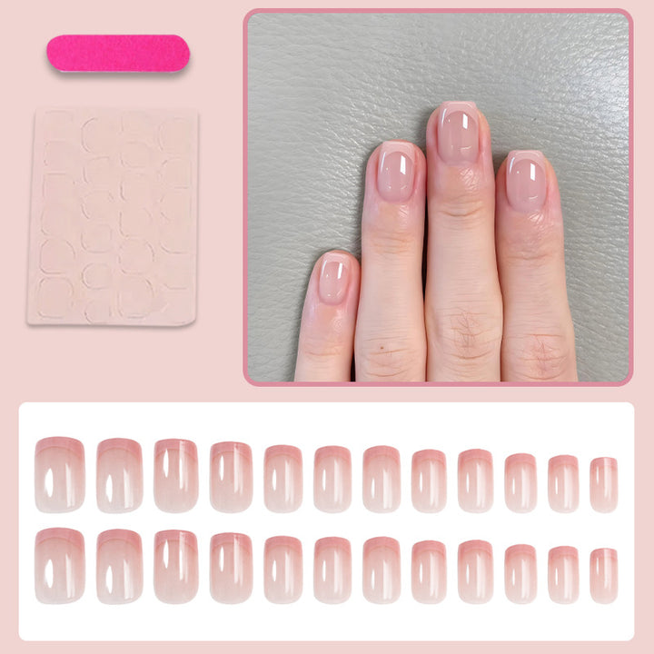 Artificial nail set in elegant ombré design Stornfield