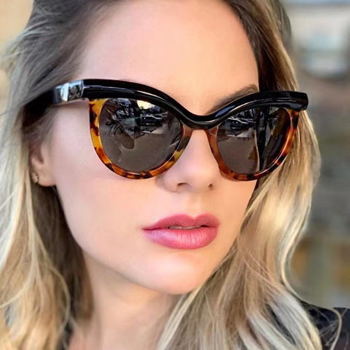 Ladies elegant Cat-Eye sunglasses with stylish metal frame Stornfield