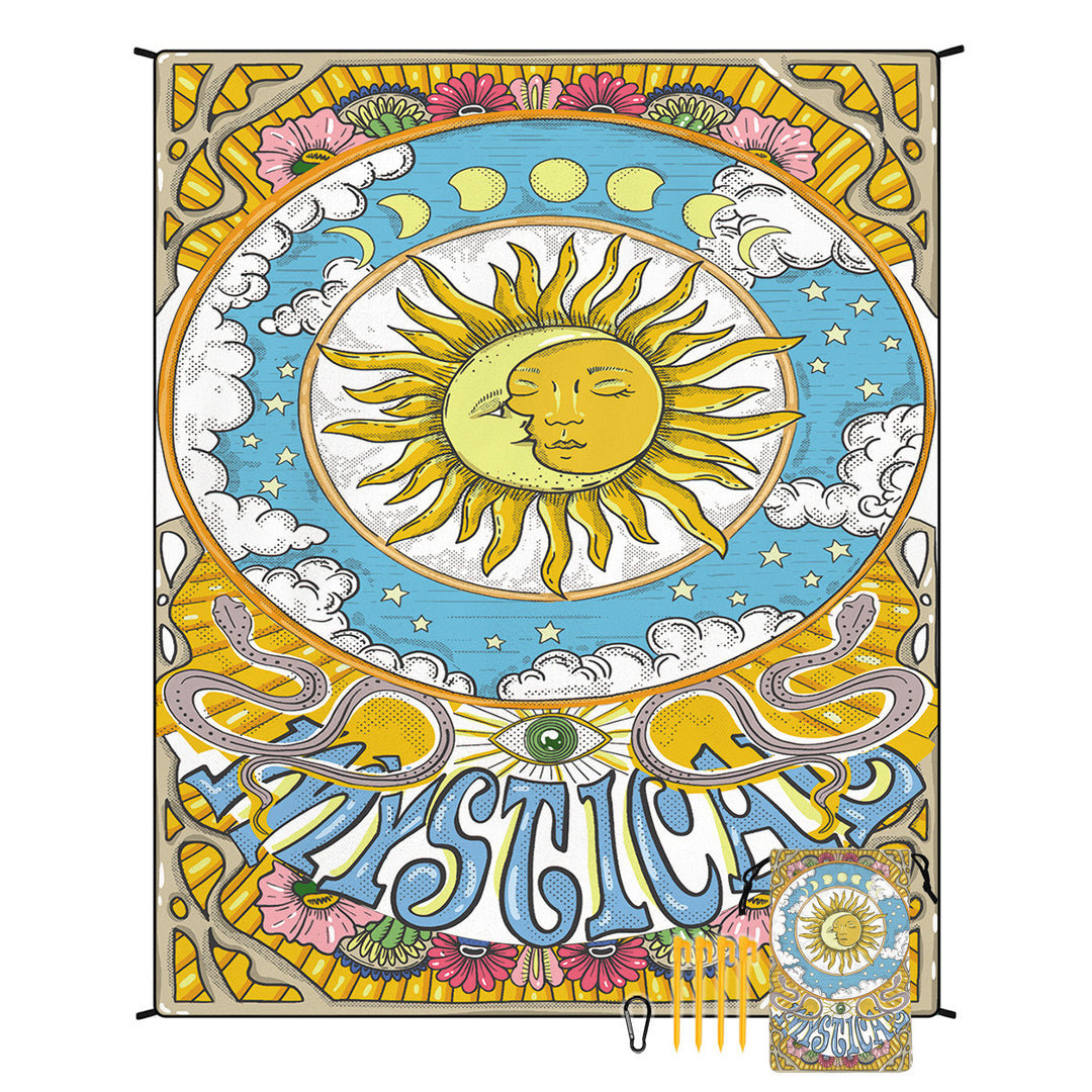 Geometric Print Tapestry Stornfield